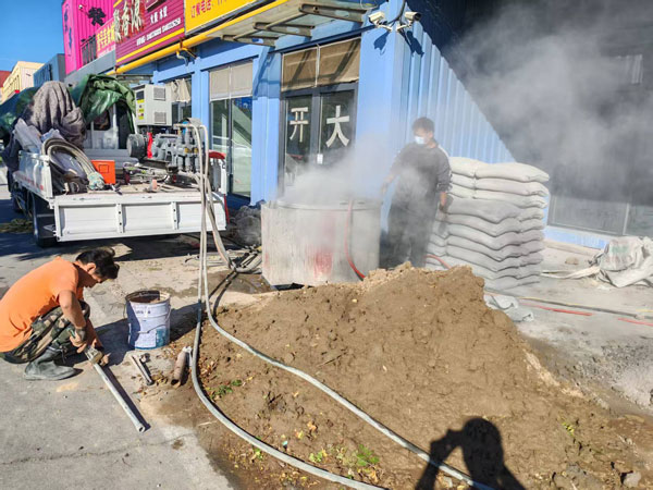 呈贡顶管注浆加固